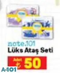 NOTE 101 LÜKS ATAŞ SETİ
